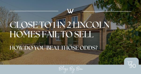 Close To 1 in 2 Lincoln Homes Fail to Sell How do you beat those odds?