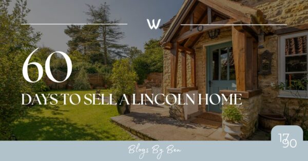 In Lincoln, it is taking 60 days on average to sell a home.