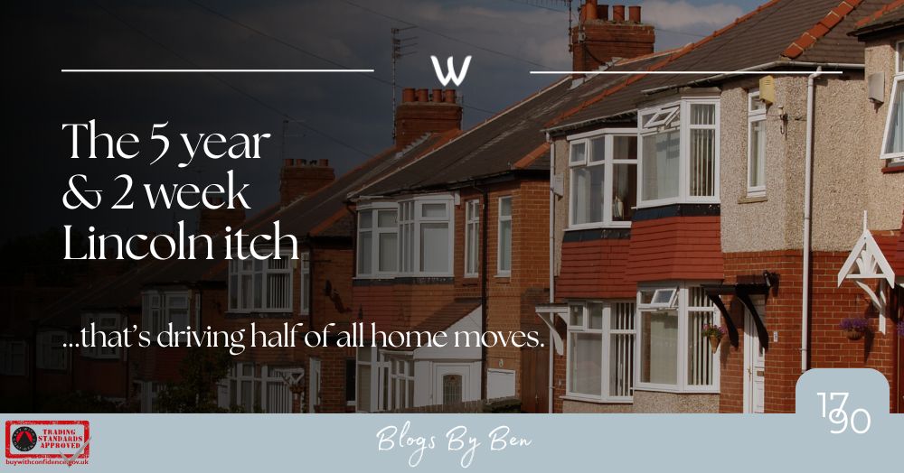 The 5 Year & 2 Week Lincoln Itch That’s Driving Half of all Home Moves.